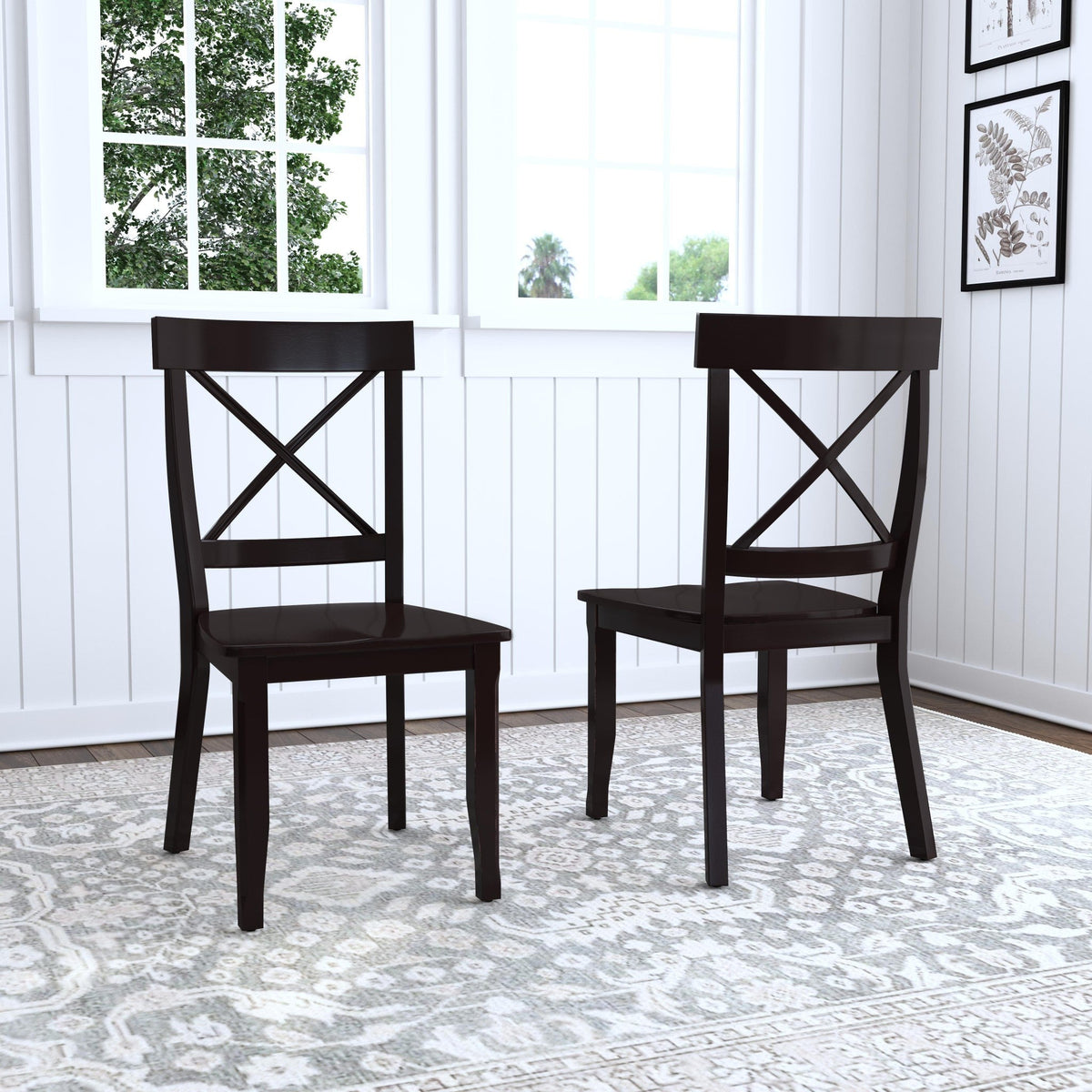 Black Dining Chair Pair C939962