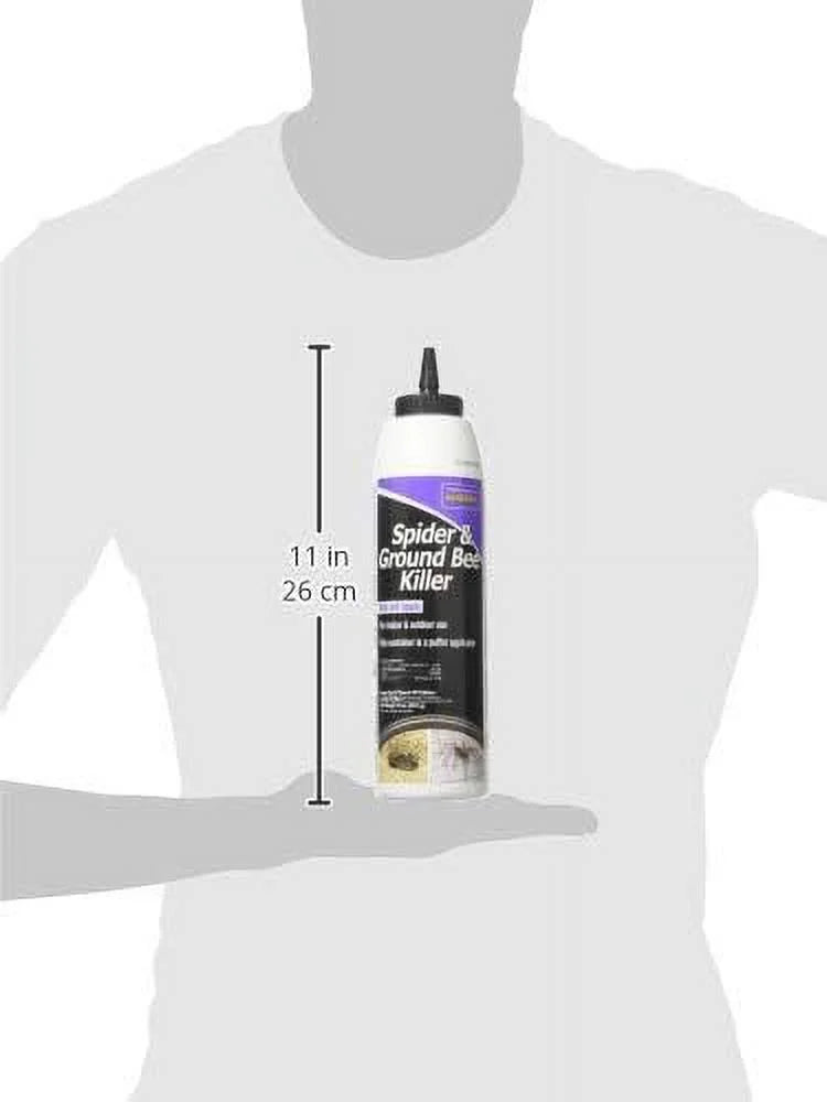 2 Pack of 10 oz Spider and Ground Bee Killer U751