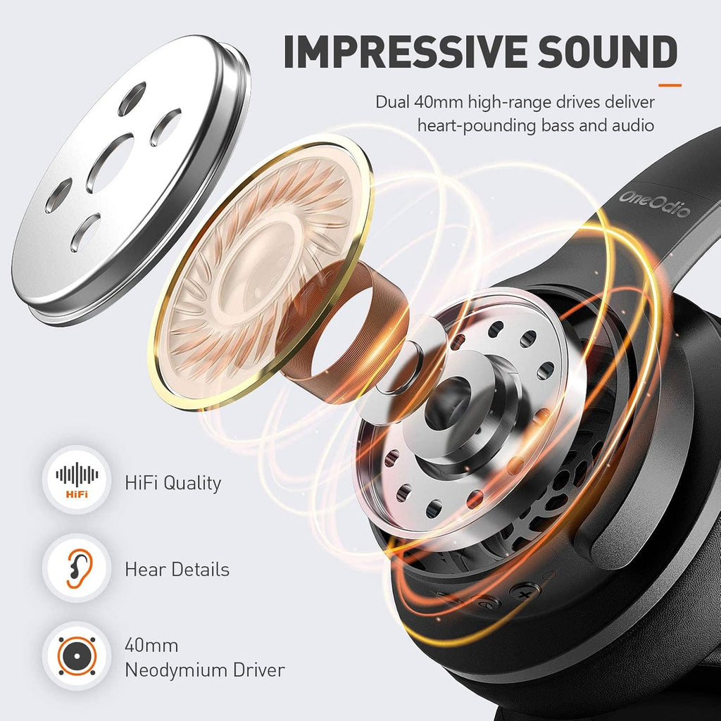 Hybrid Noise Cancelling Bluetooth Over Ear Headphones, Pack of 2 N929219