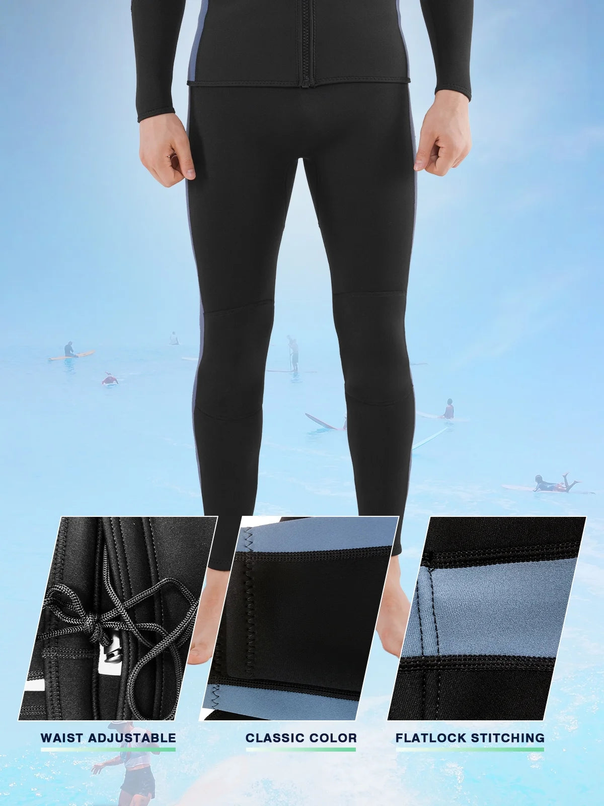 3mm Neoprene Wetsuit Pants Z85093