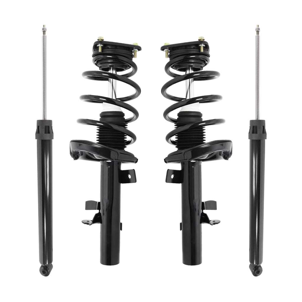 Front & Rear Complete Strut Assembly Shock Kit V163115