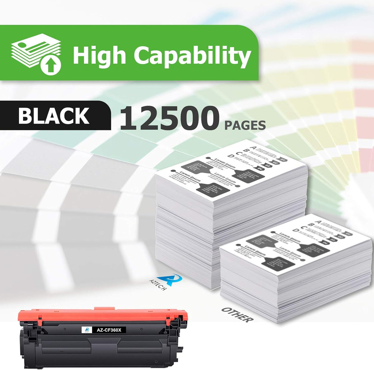 Black Toner Cartridge 1-Pack M52818