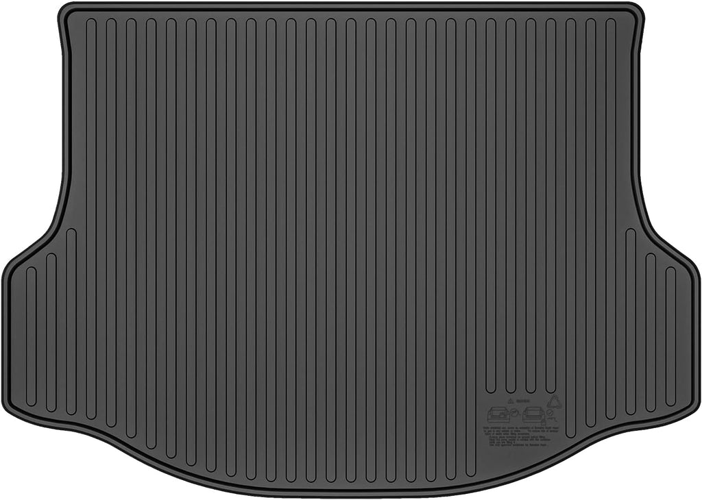 Black Rear Cargo Mat Trunk Liner Pack of 2 X10979