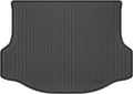 Black Rear Cargo Mat Trunk Liner Pack of 2 X10979