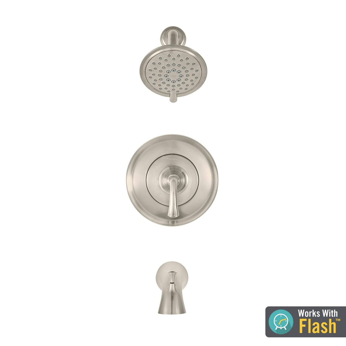 Brushed Nickel Tub and Shower Trim Package Z666955