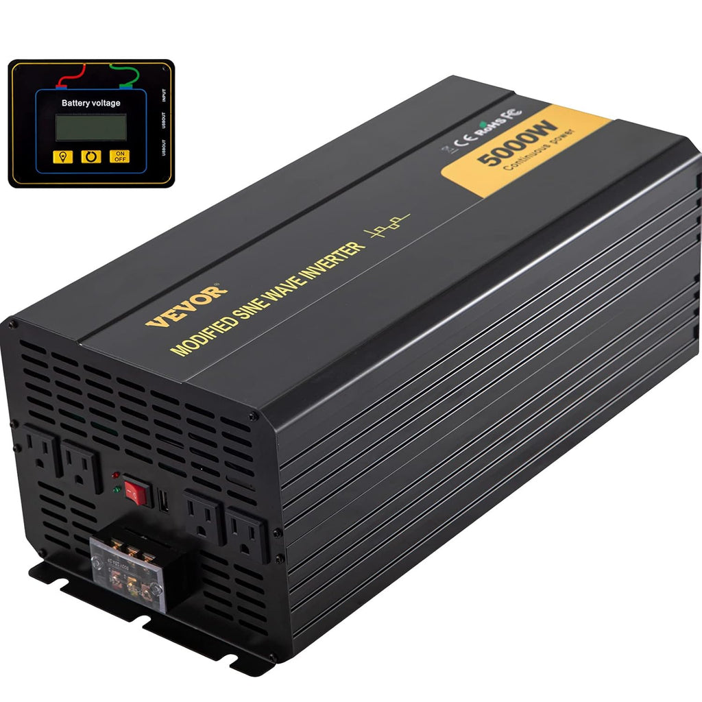 5000W Modified Sine Wave Power Inverter with LCD Remote Controller E791