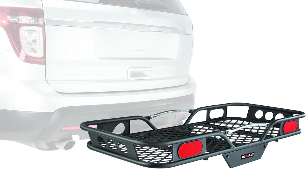Steel Cargo Carrier, Hitch-Mount Basket (2-Inch Receivers) O259