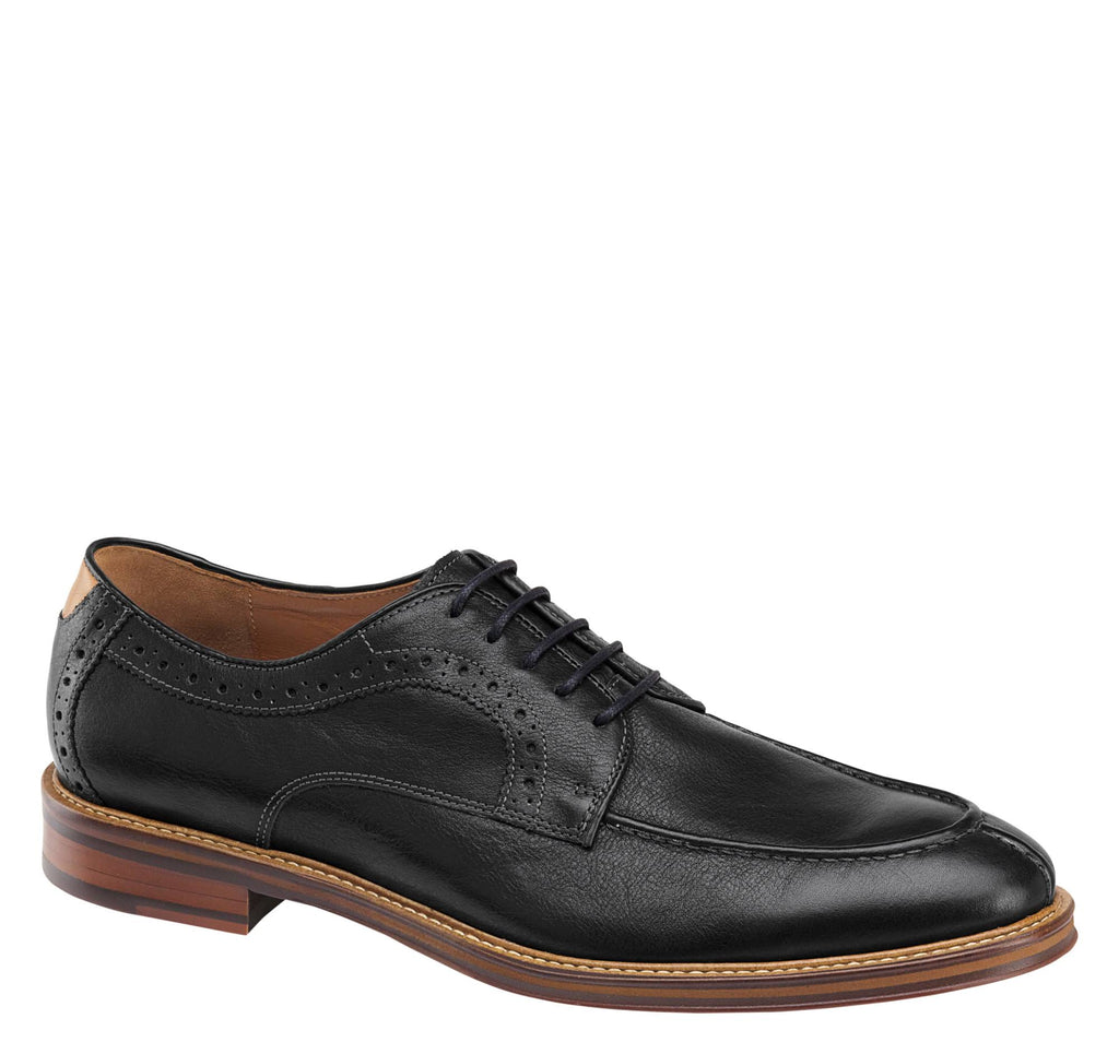 Black Split Toe Derby Shoes Z56844