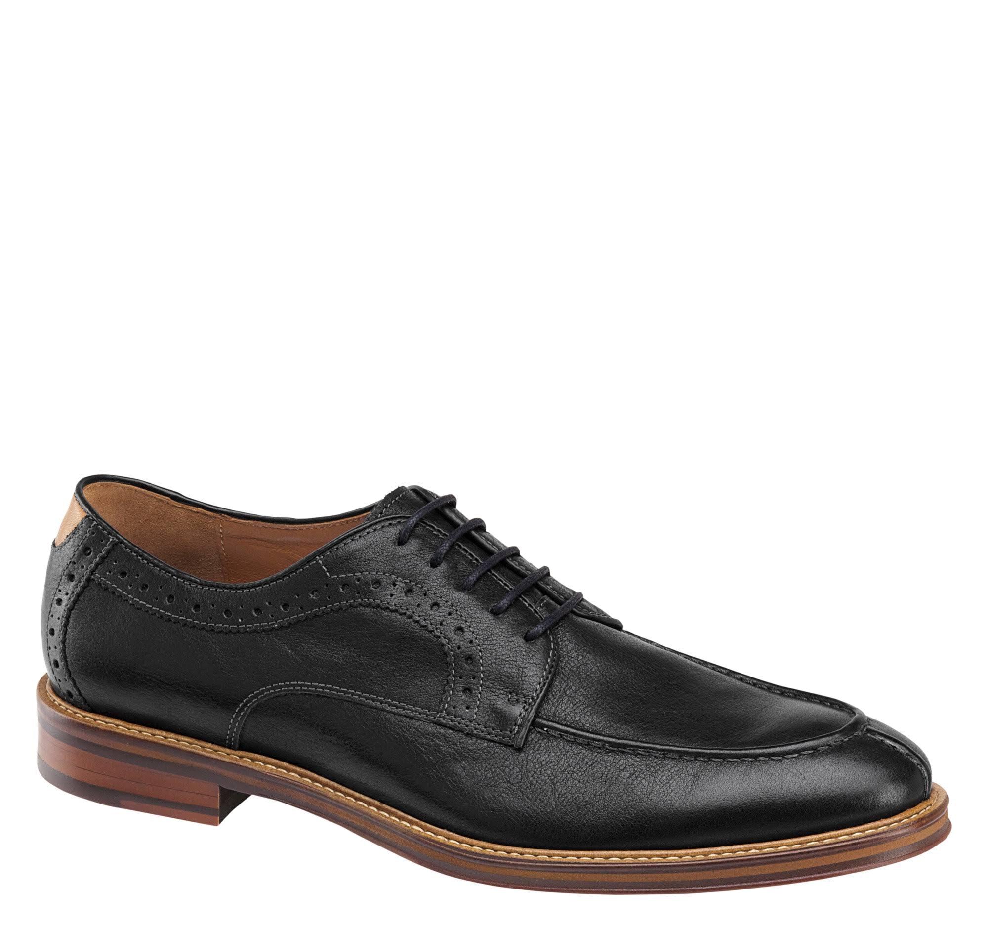 Black Split Toe Derby Shoes Z56844