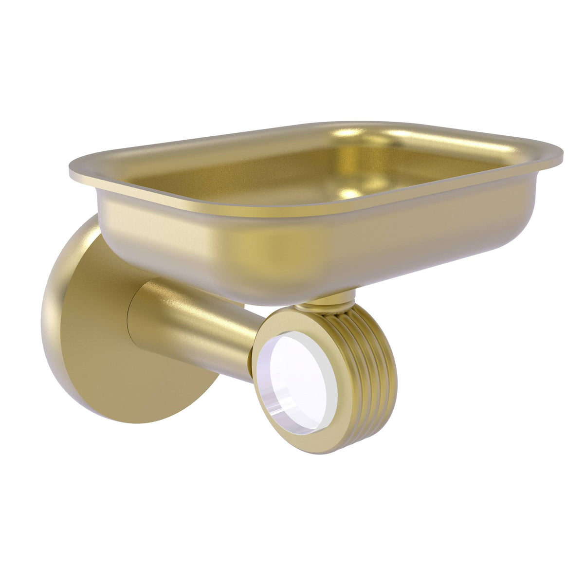 Satin Brass Wall Mounted Soap Dish Holder W6230