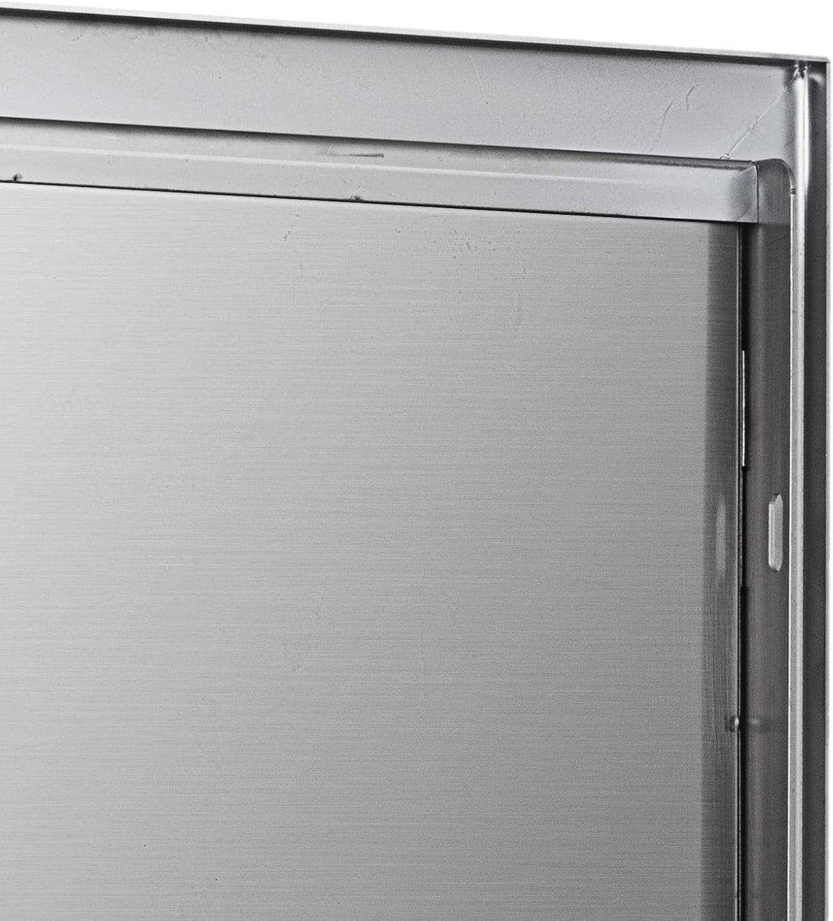 17 x 24 Inch Brushed Stainless Steel Outdoor Kitchen BBQ Access Door Y90051