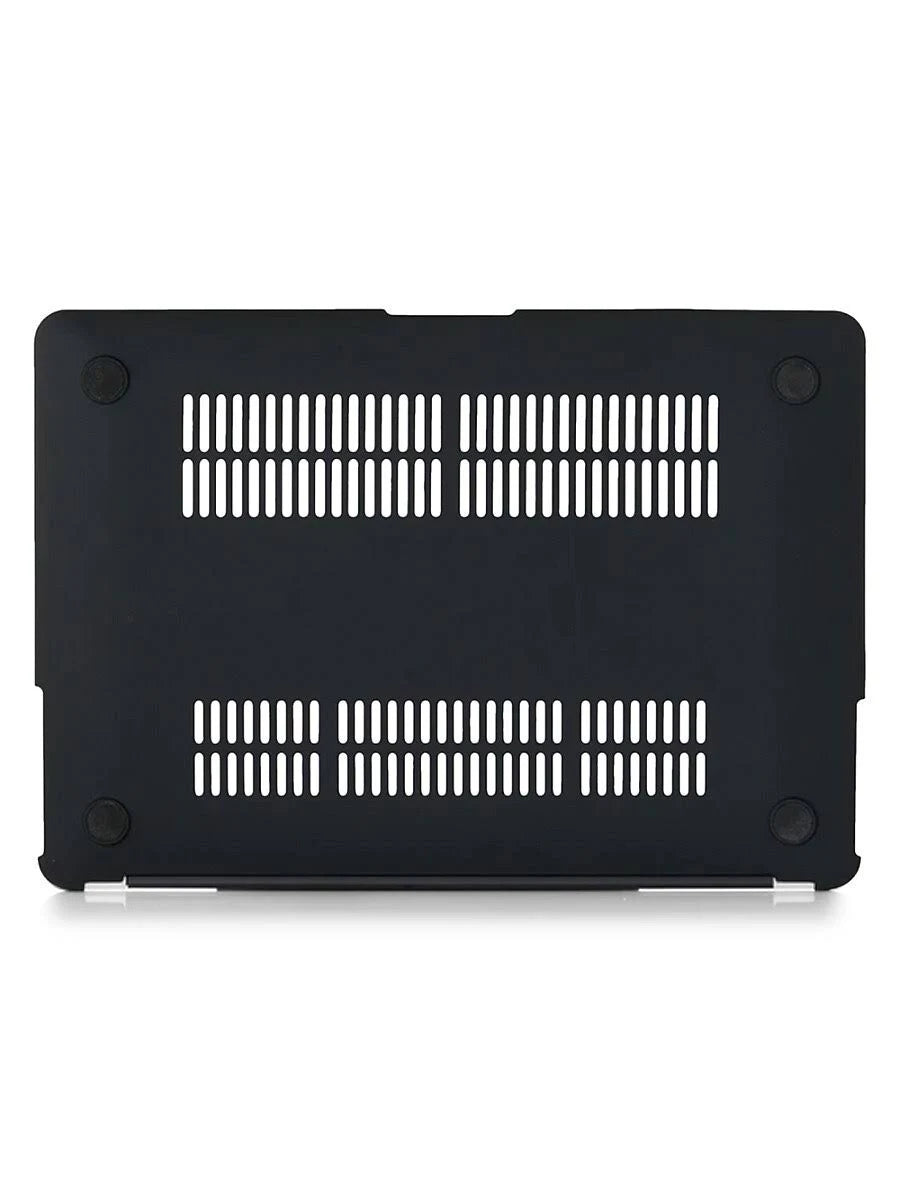 Black Brushed-Finish MacBook Case S357
