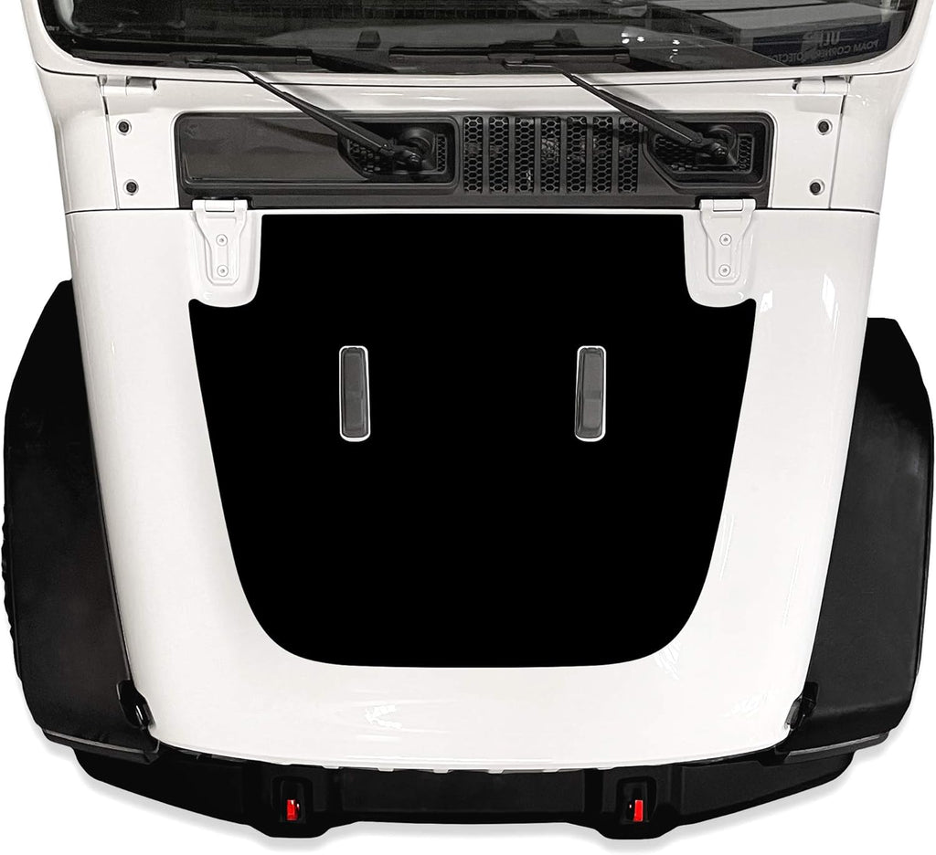 Matte Black 3M Vinyl Decal Wrap Pack of 2 G719