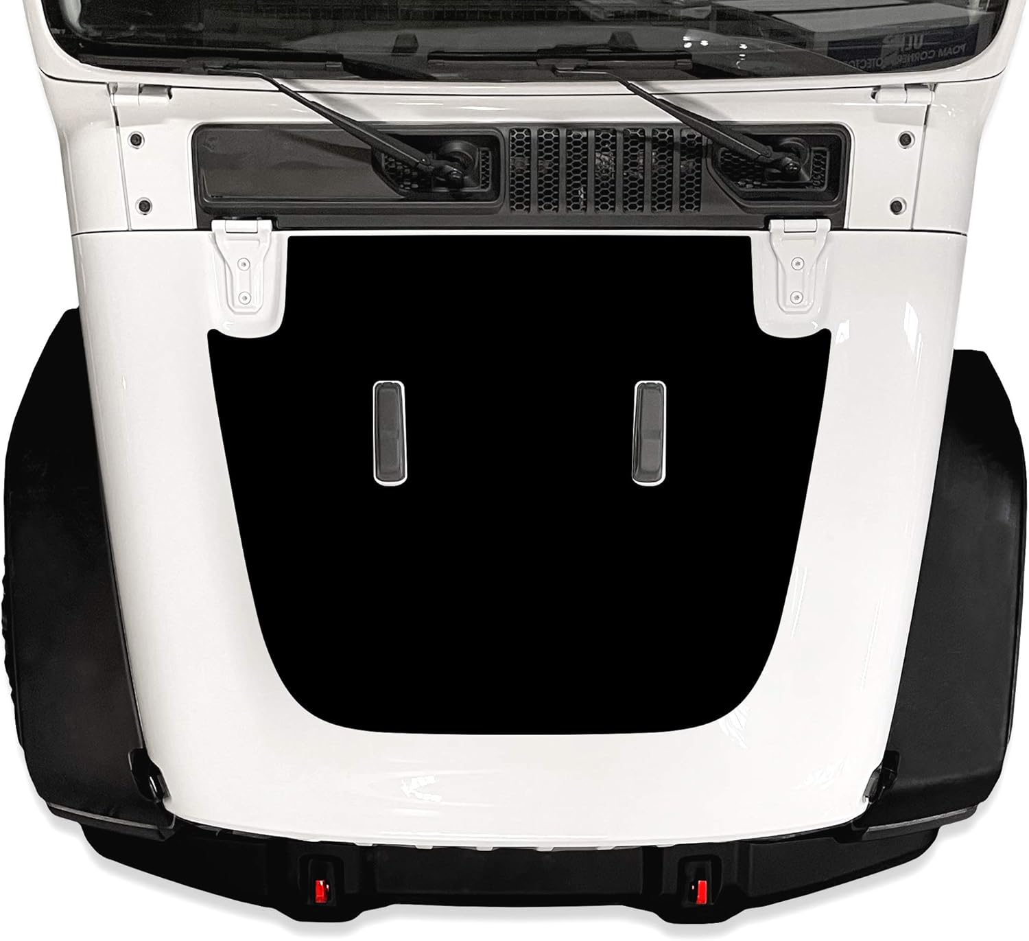 Matte Black 3M Vinyl Decal Wrap Pack of 2 G719