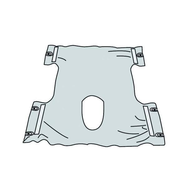 Patient Lift Sling with Commode Opening Polyester T1152