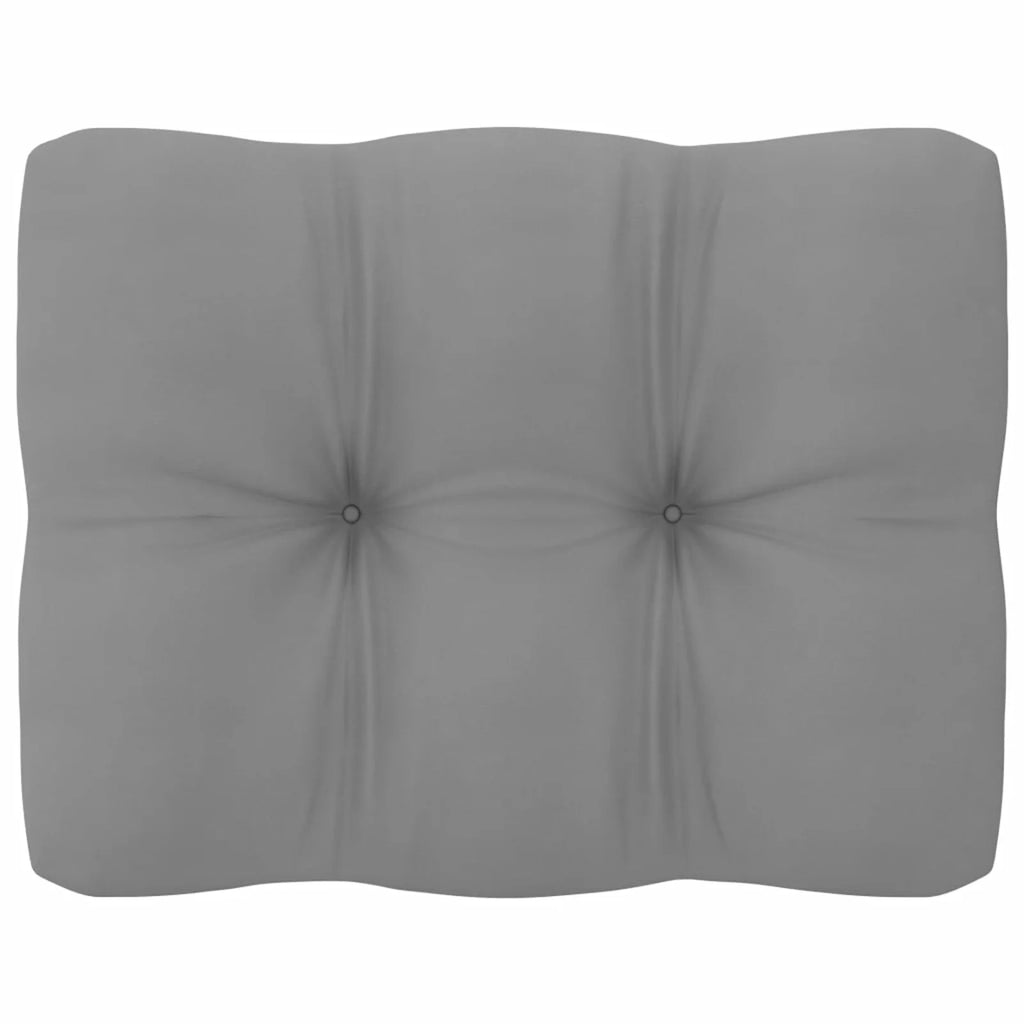 5 Piece Outdoor Sectional Furniture Set with Gray Cushions Y3545
