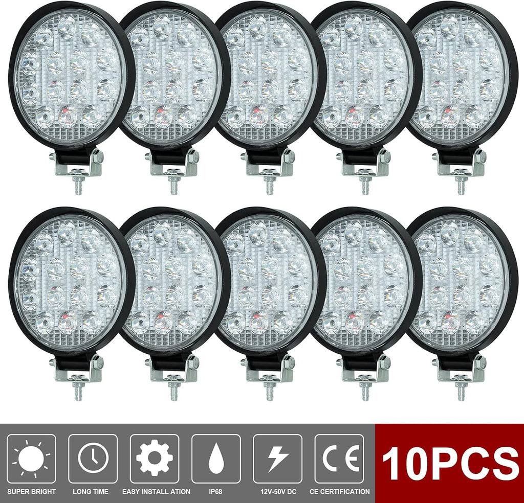 48W 12v LED Square Work Lights N684