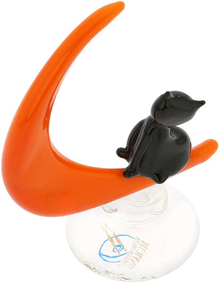 Murano Glass Cat Sculpture W492830