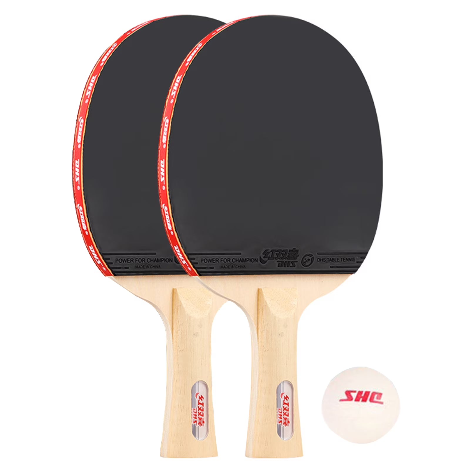 ITTF Approved Table Tennis Racket with Carrying Case Z4035