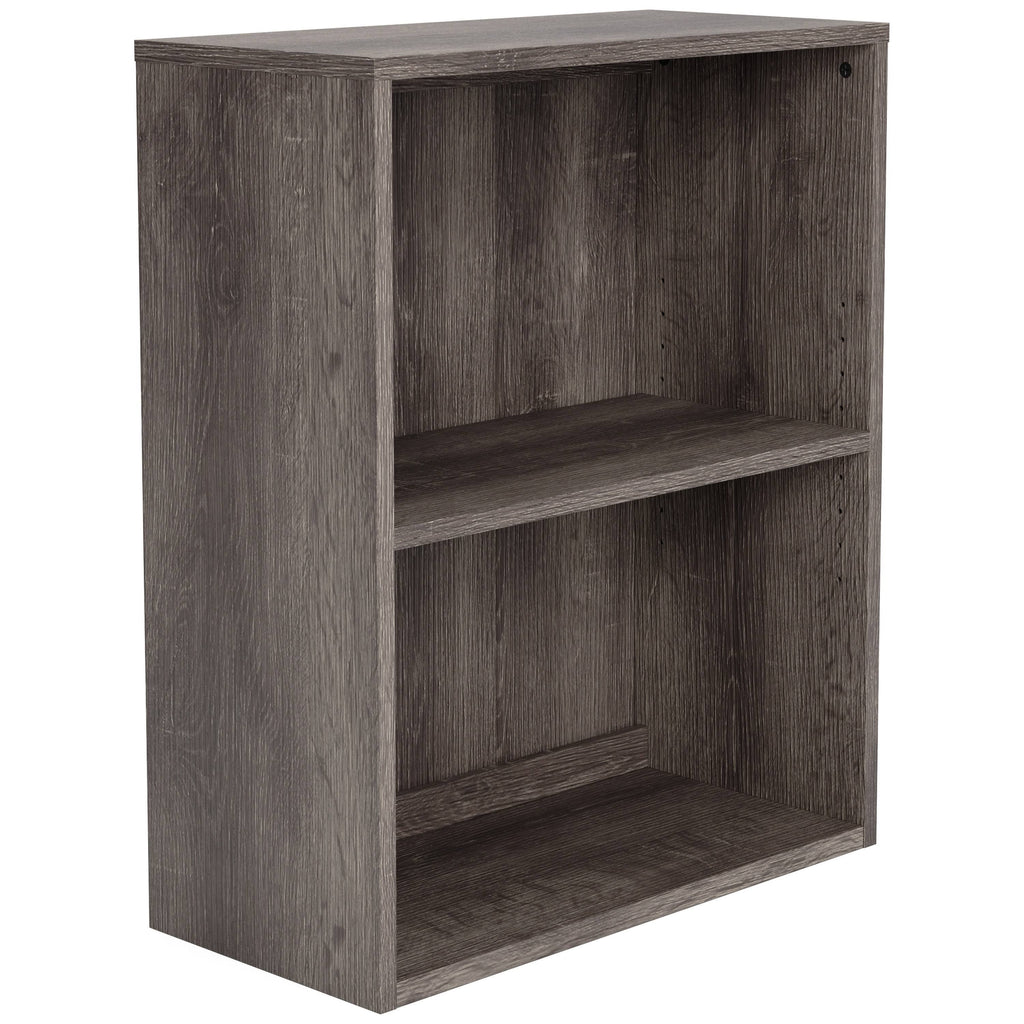 Small Bookcase with 1 Adjustable Shelf, Taupe Brown E576057