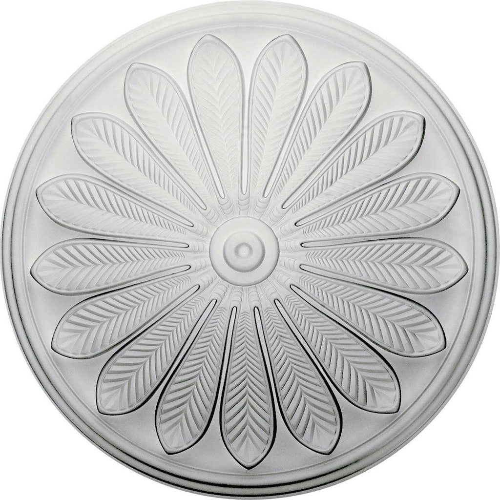 Hand-Painted Antique Copper Ceiling Medallion B7860