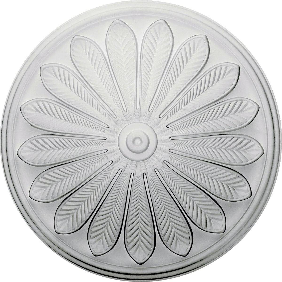 Hand-Painted Antique Copper Ceiling Medallion B7860