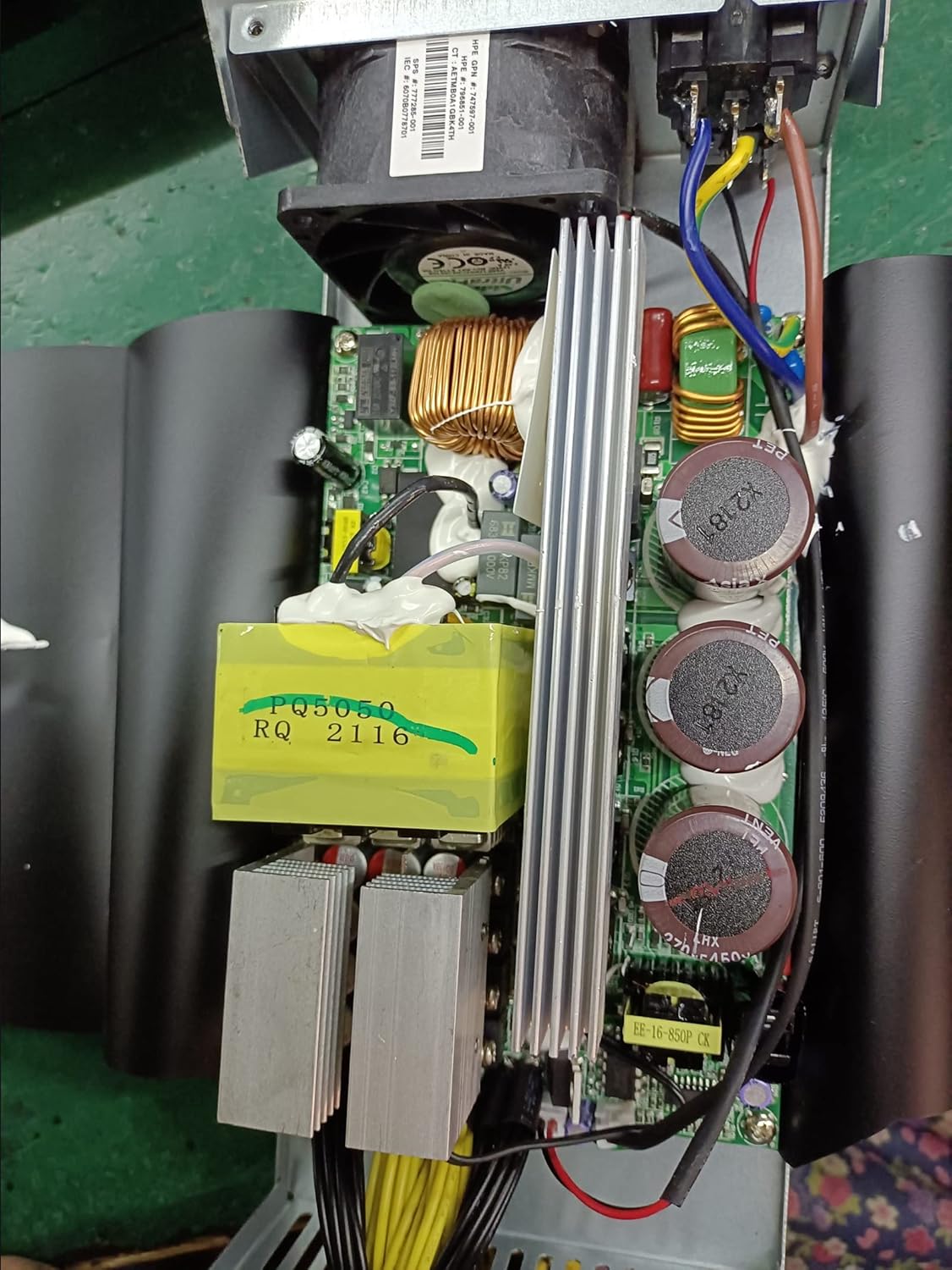 2000-2500W 2U Single Channel Mining PSU H466983