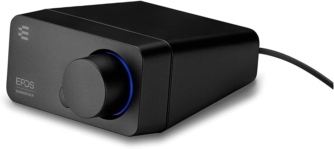 Black Gaming DAC External Sound Card with 7.1 Surround K262889