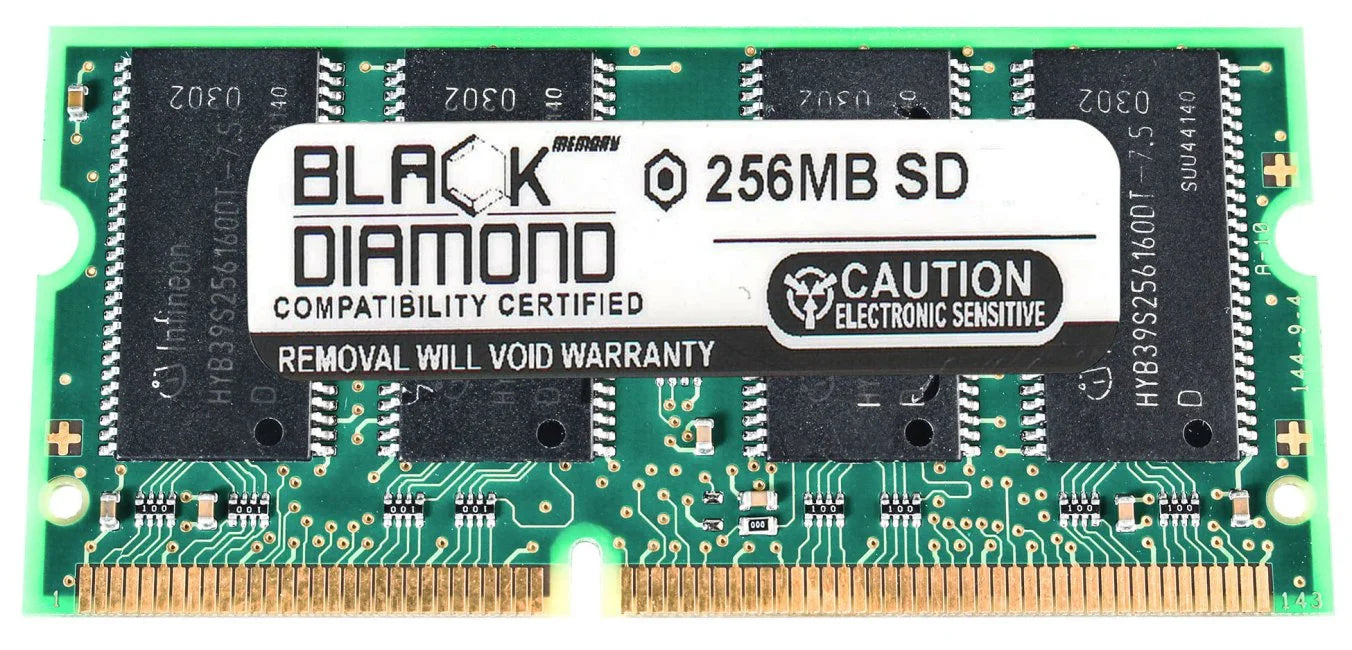 256MB SDRAM SO-DIMM 144pin PC100 Memory Module S281830
