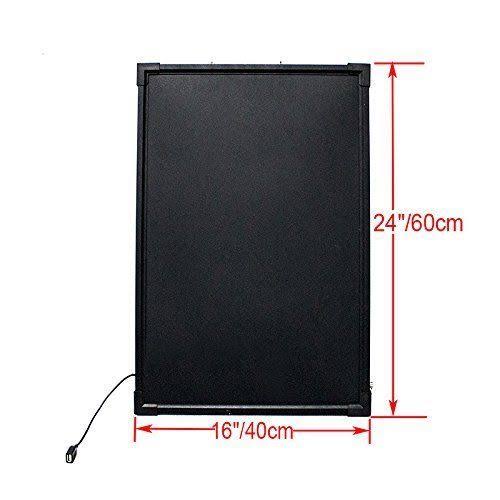 LED Message Writing Board with 8 Colors Markers O1734