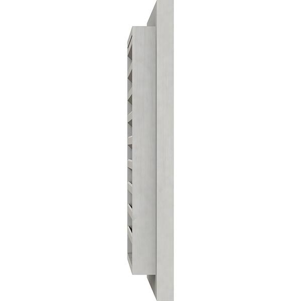 14 inchw x 18 inchh Primed Western Red Cedar Gable Vent S509244