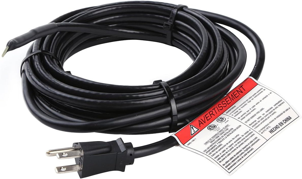 Roof & Gutter Snow De-Icing Cable, 200 feet, 5 Watts Per Foot U166
