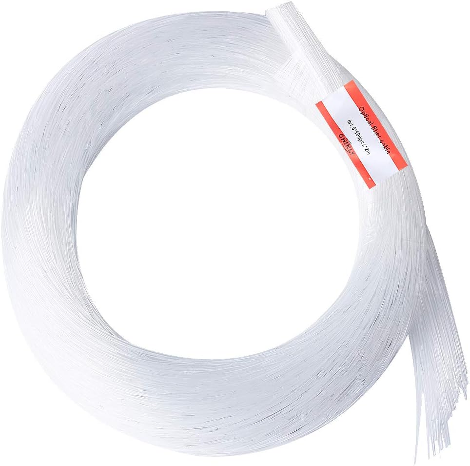 4921ft 0.04in PMMA Plastic Optical Fiber Light Cable P503803