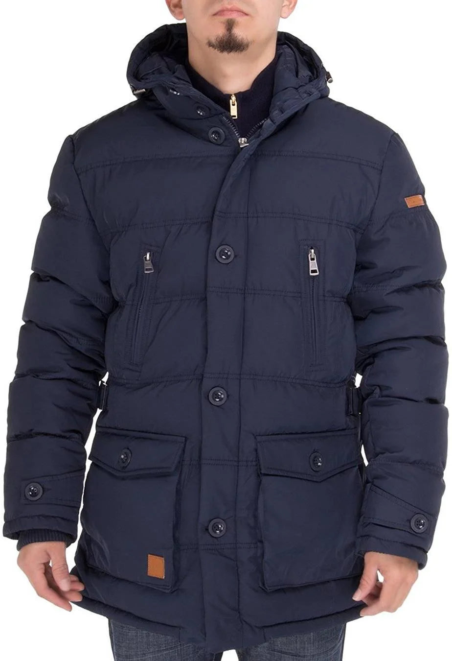 Navy Blue Down Jacket G49661