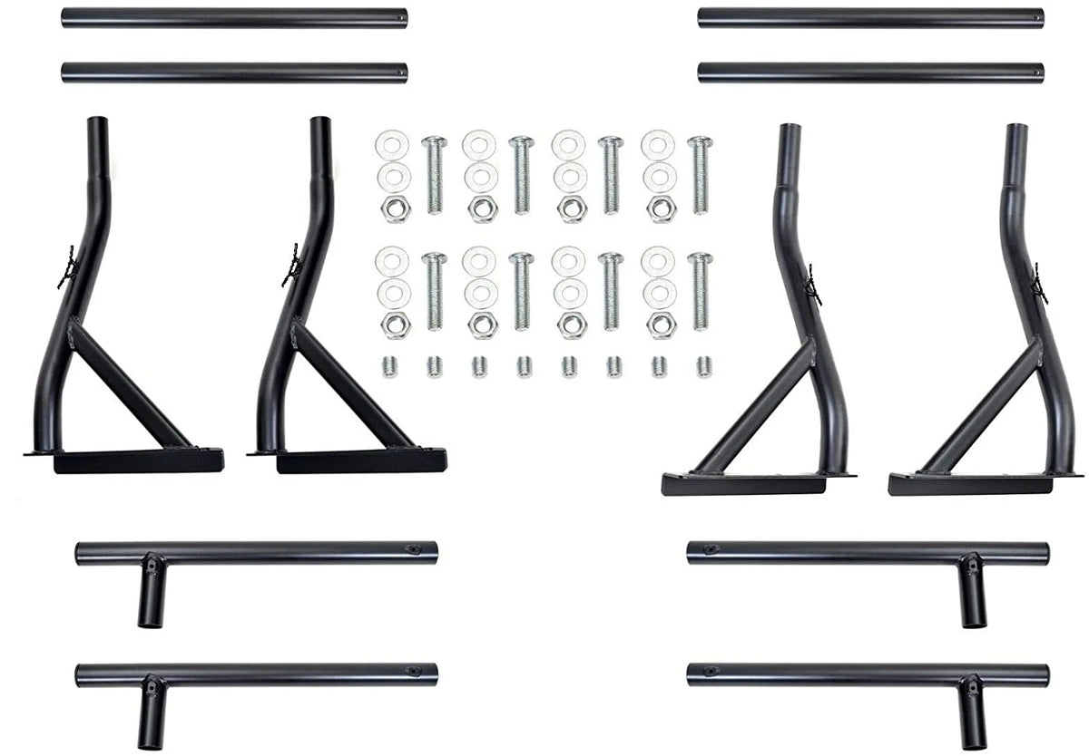800LB Capacity Extendable Non-Drilling Pickup Rack Ladder Rack 2 Bars L1912