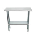 Stainless Steel Work Table with Stainless Steel Under Shelf S64551