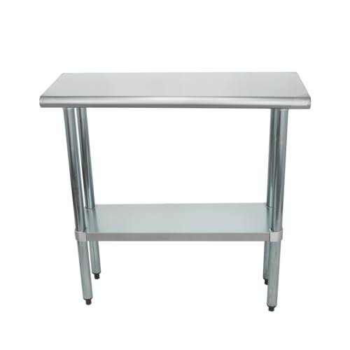 Stainless Steel Work Table with Stainless Steel Under Shelf S64551