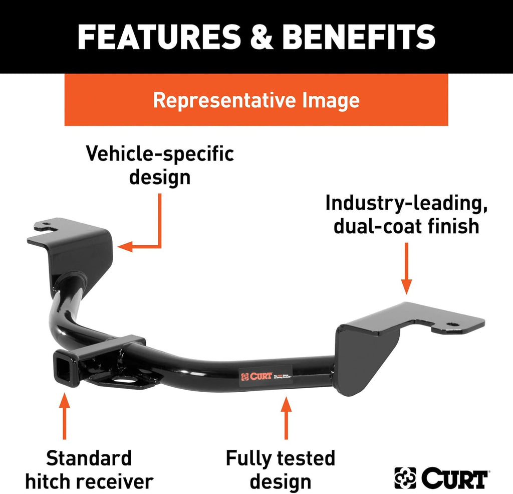Class 1 Trailer Hitch with 1-1/4-Inch Receiver N941