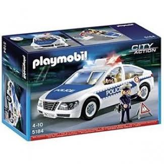 Police Car with Flashing Lights V69602