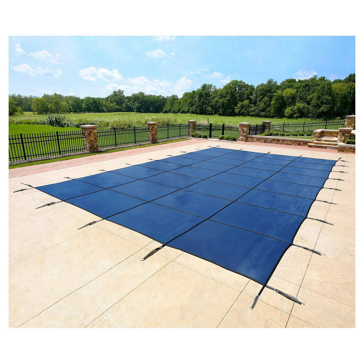 Blue Mesh Safety Pool Cover K351027