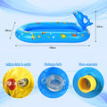 Dolphin Inflatable Sprinkler Pool 67 * 40in Q978