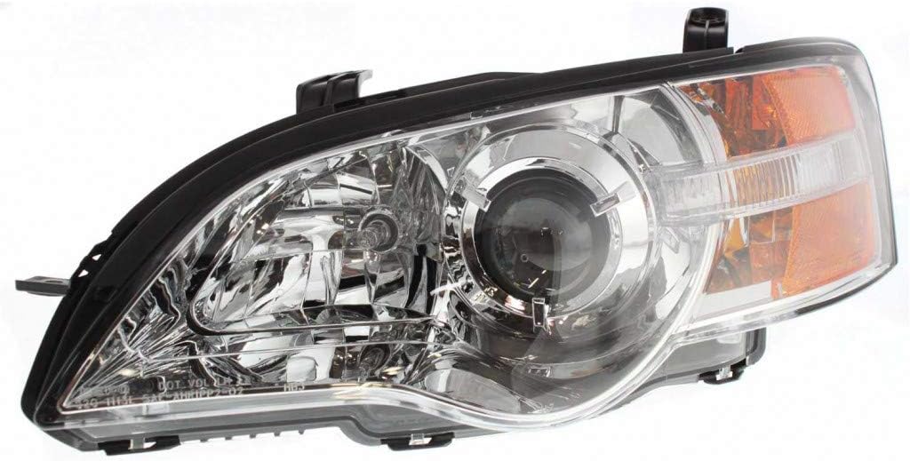 Chrome Driver Side Headlight Q5794