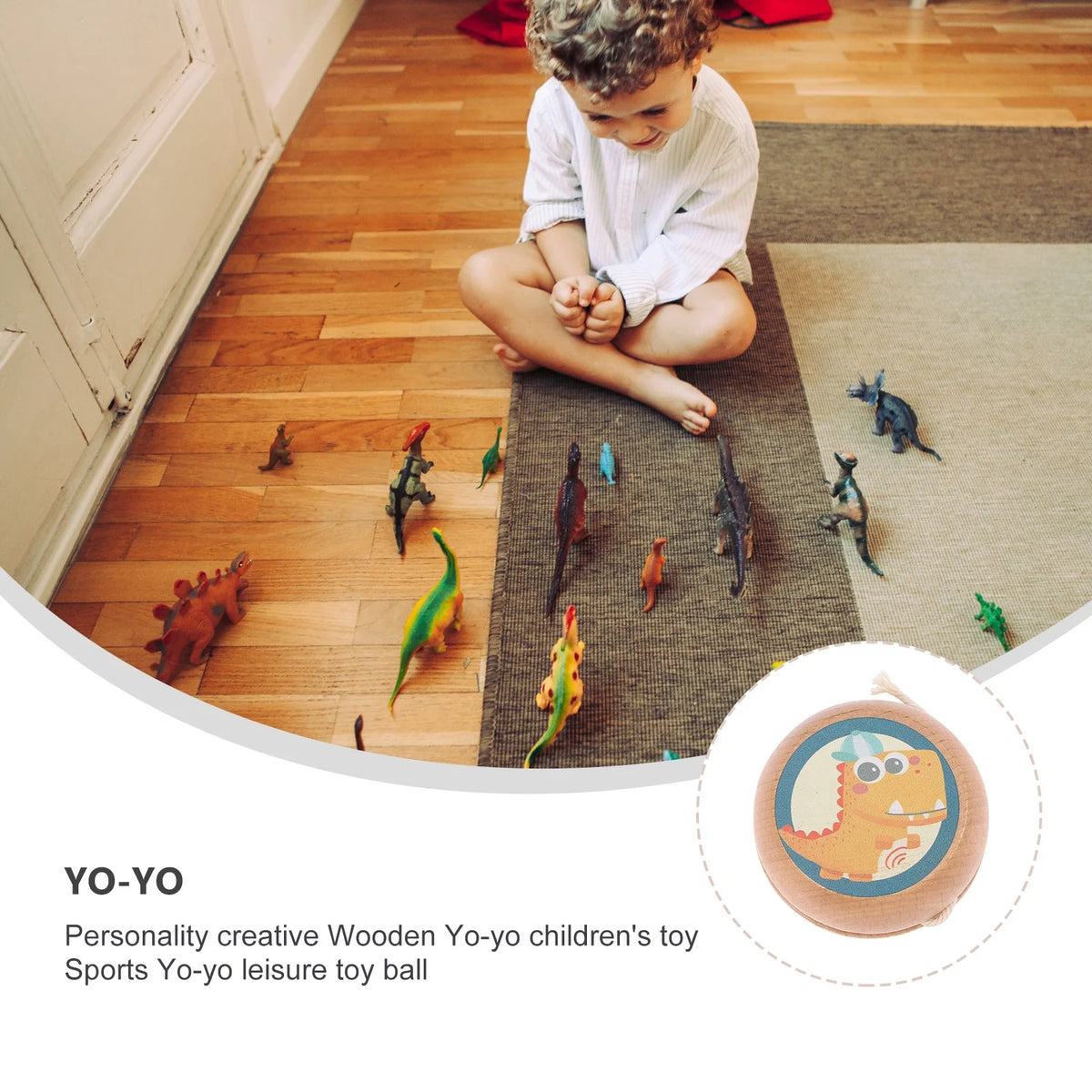 Wooden Yo-Yo Toy C5547