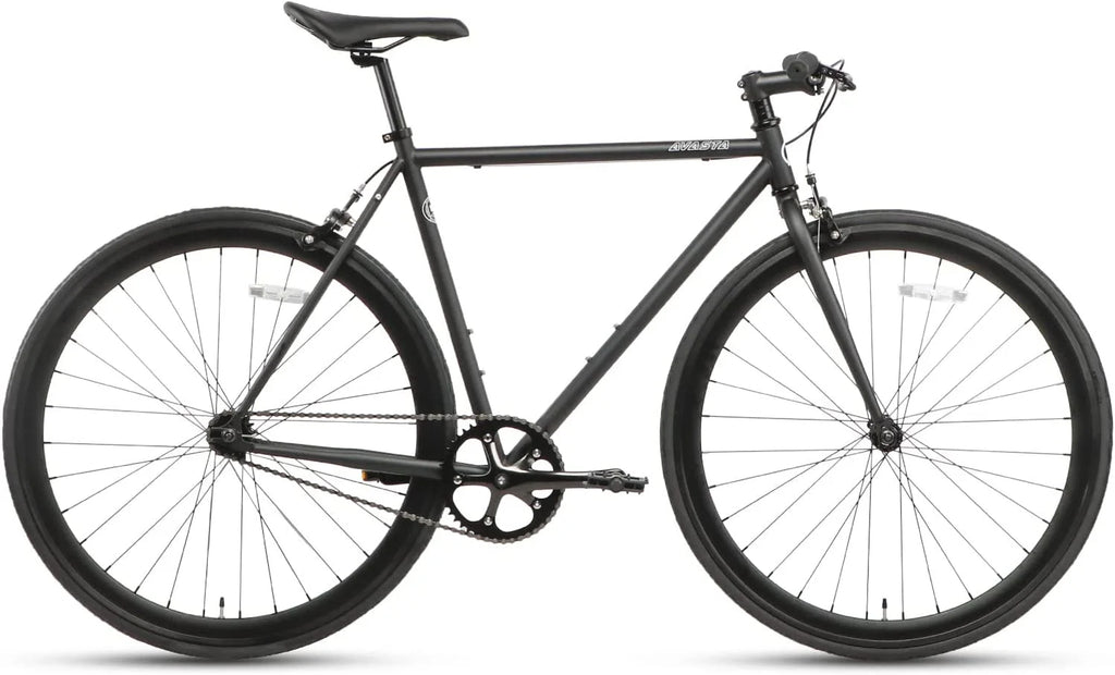 Black Fixed Gear Urban Commuter Bike S146452