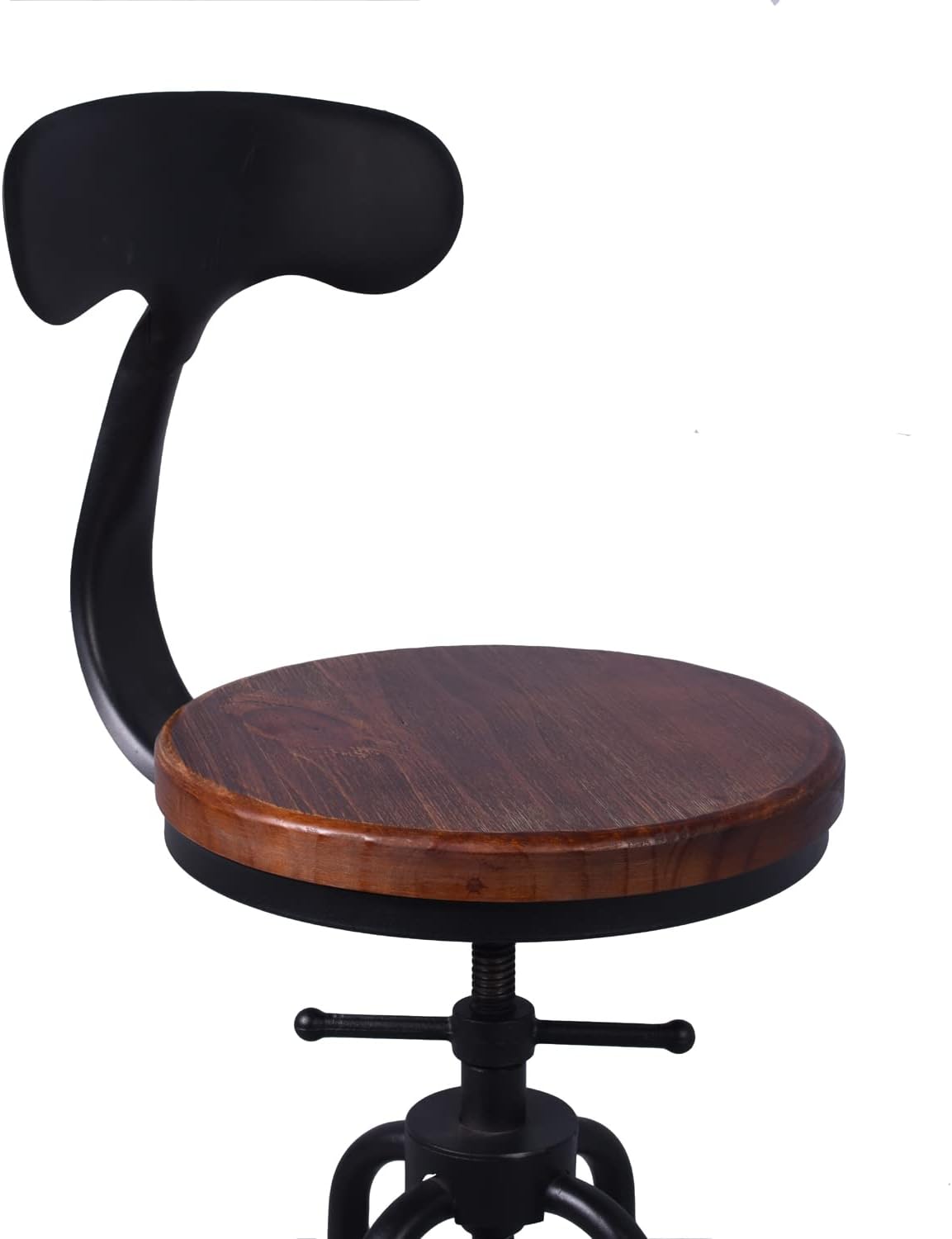 Industrial Vintage Bar Stool, 27 Inch, Set of 2 K9453