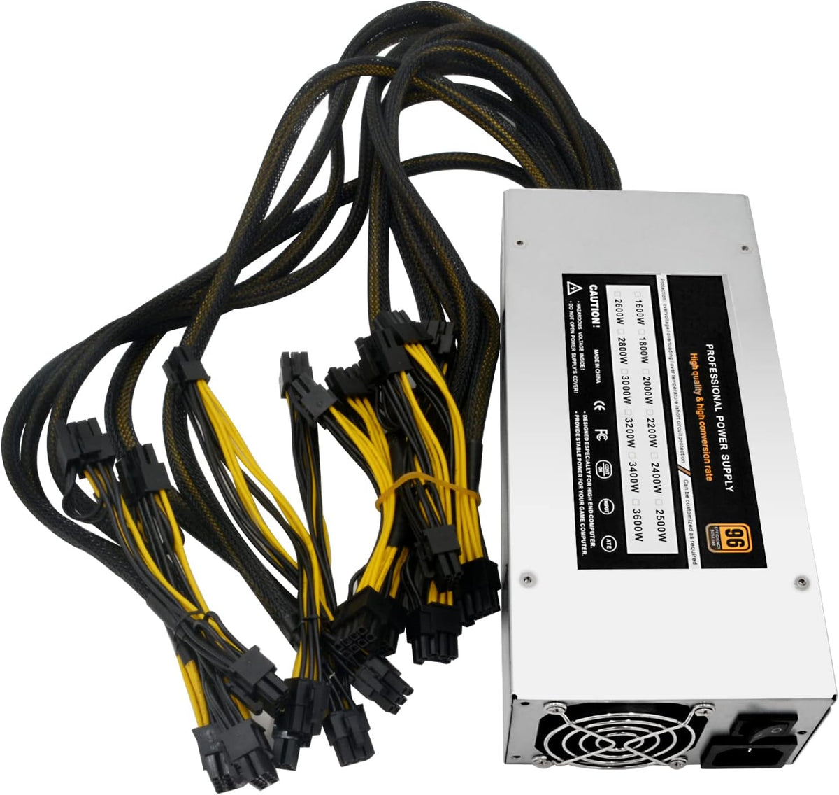 2000-2500W 2U Single Channel Mining PSU H466983