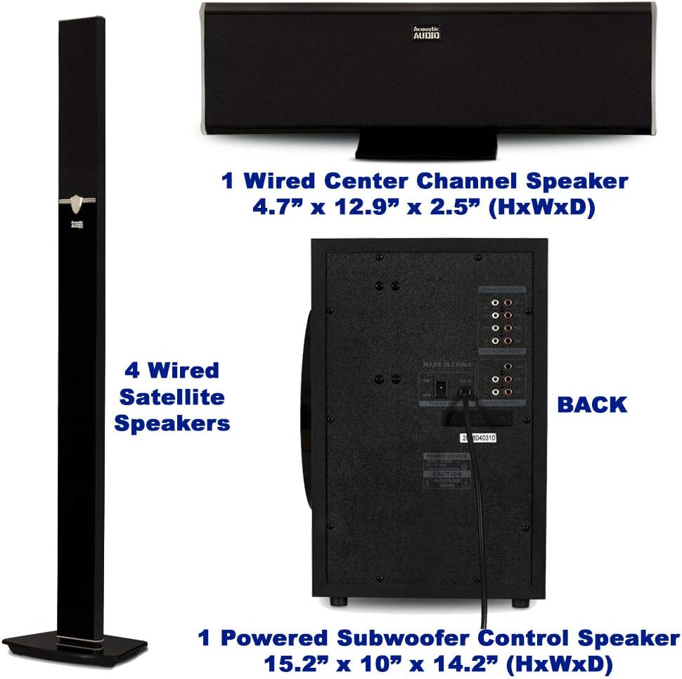 Tower 5.1 Bluetooth Speaker System F108186