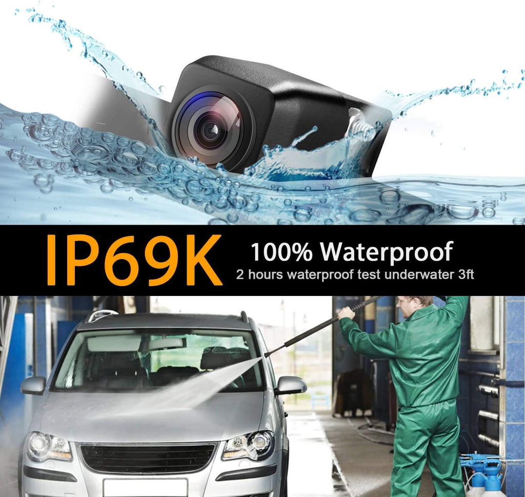 HD 1280x720p Reversing Camera Integrated in Trunk Handle Rear View Backup Camera J485