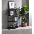 Black Metal Bookcase B863335