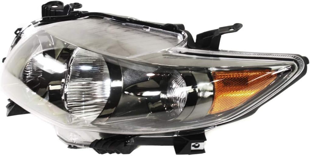 Passenger Side Headlight Assembly for Toyota Corolla 2009 2010 S/XRS Model USA Built W654